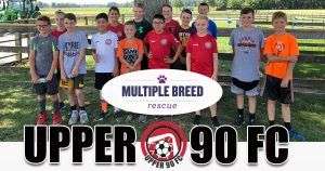 UPPER 90 FC 2006 Boys chipping in at Multiple Breed Rescue
