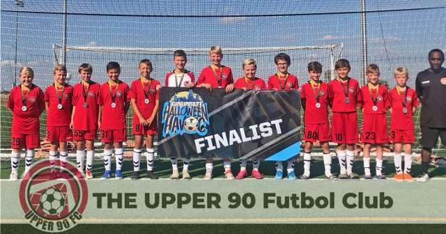 2007 Boys Team Red come home FINALISTS from 2019 Cincinnati Halloween Havoc Tournament.