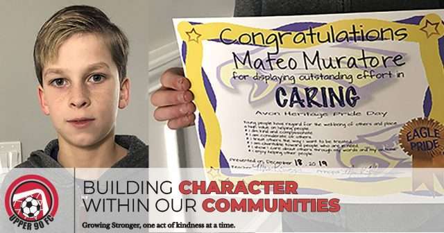 BUILDING CHARACTER – Mateo Muratore