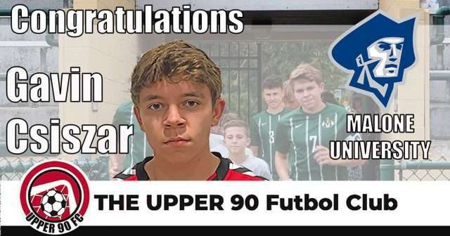 Congratulations Gavin Csiszar