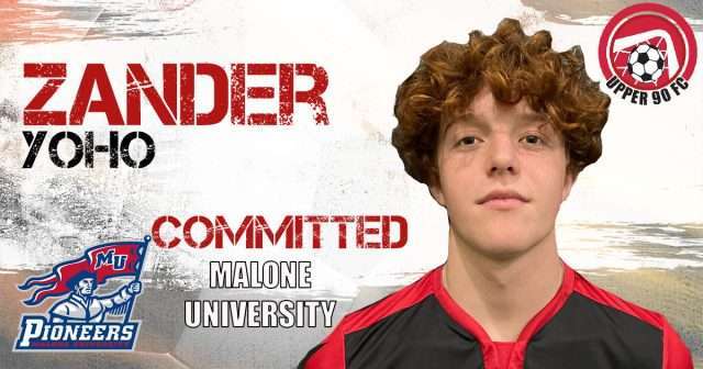 Congrats Zander Yoho