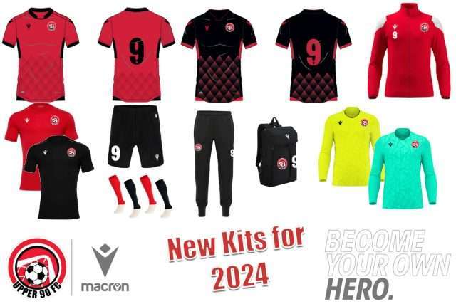 Sneak Peak of the new 2024 Kits from Macron