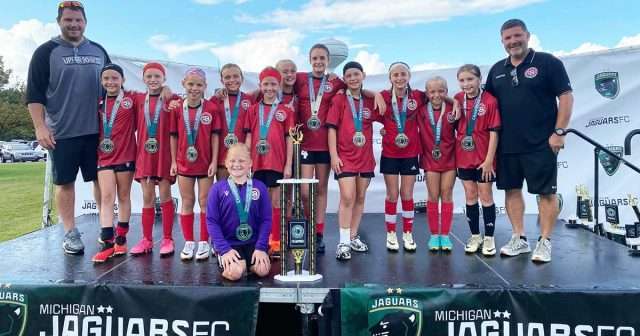 2014 Ladies Team Red – Champions at 2024 Michigan Jaguars Invitational