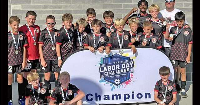 2012 Boys Team Gray – Champions at the ’24 Great Lakes Labor Day Challenge