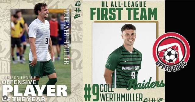 Werthmuller earns college honors in the Horizon League