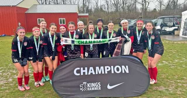 11 Ladies Team Red – CHAMPIONS at ’25 Kings Hammer Turf Classic