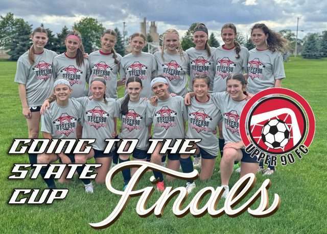 11 Ladies Team Red advancing to The Ohio State Cup Finals.