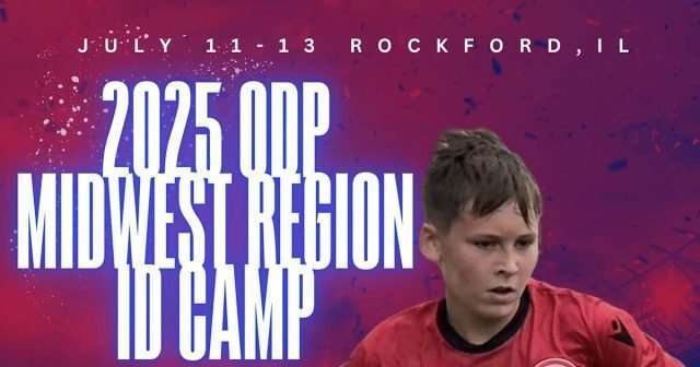 Zufall selected to US Youth Soccer ODP Midwest Region Summer ID Camp