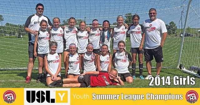 14 Girls USL Y Summer League Champions!