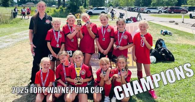 16 Ladies Teams Red – Champions PUMA Cup