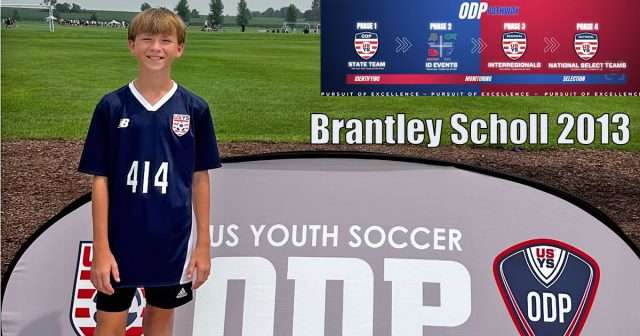 Scholl makes the ODP Midwest Team