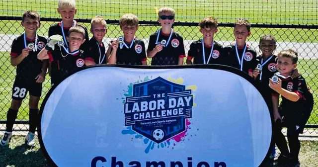 17 Boys Labor Day Challenge Champions