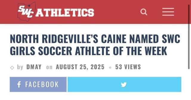 2011 Caine named SWC Girls Soccer Athlete of the Week