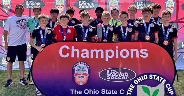 12 Boys Team Gray – Super Group Champions at THE Ohio State Cup