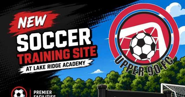New Training Location – Lake Ridge Academy